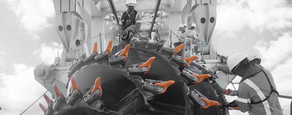 Combi Wear Parts T-System Dredging