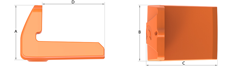 Heel shroud Duo View