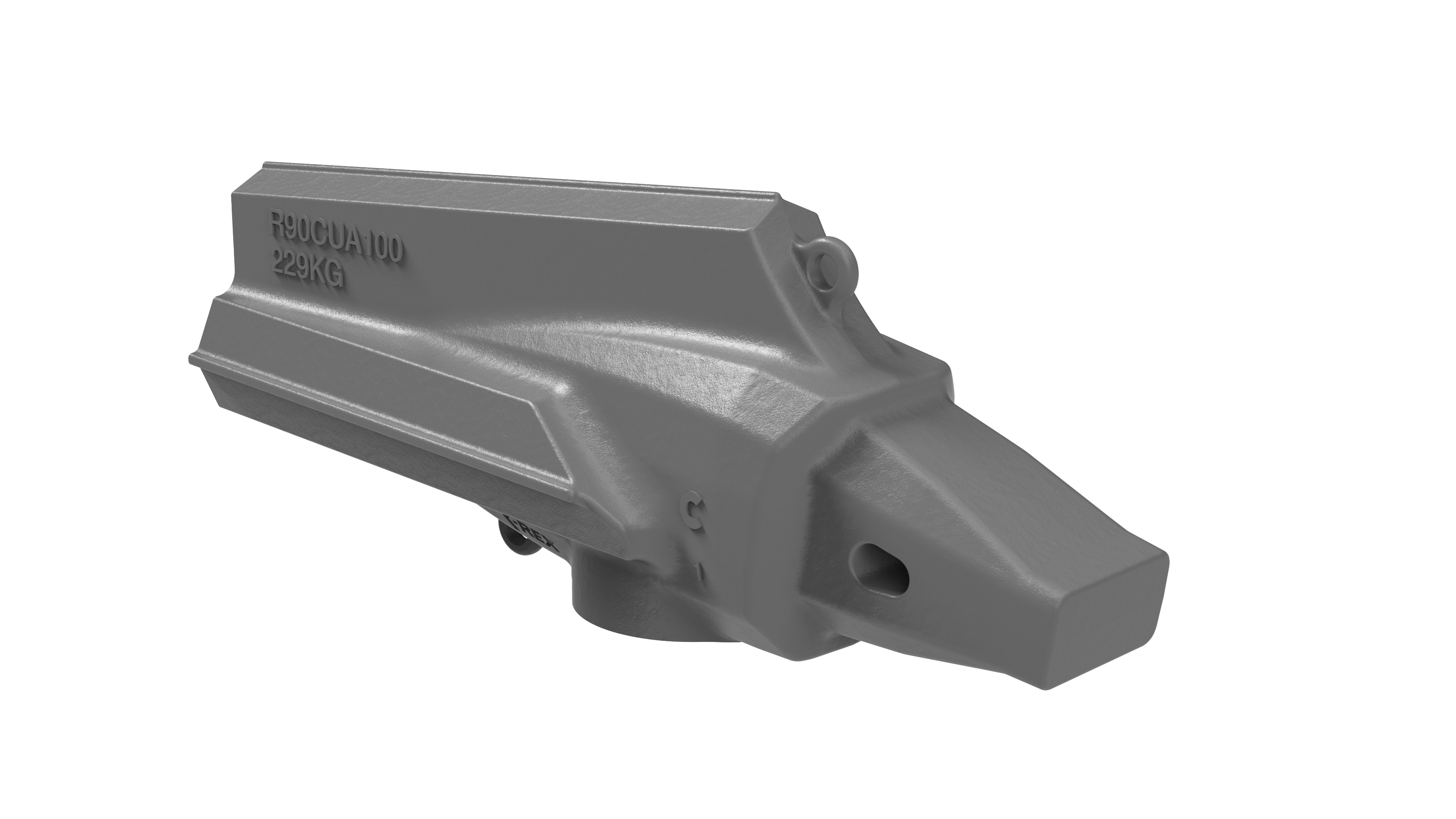 Casted corner adapter left